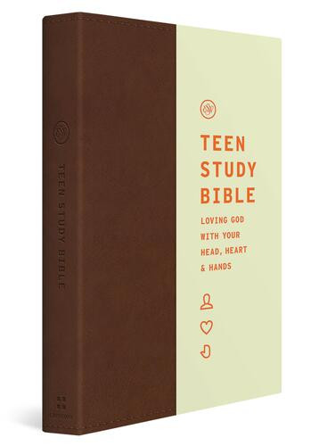 ESV Teen Study Bible (TruTone, Burnt Sienna) - Imitation Leather With ribbon marker(s)