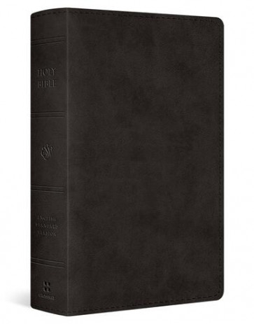 ESV Single Column Bible (TruTone, Black) - Imitation Leather With ribbon marker(s)