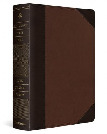 ESV Archaeology Study Bible (TruTone, Brown/Walnut, Portfolio Design) - Imitation Leather With ribbon marker(s)