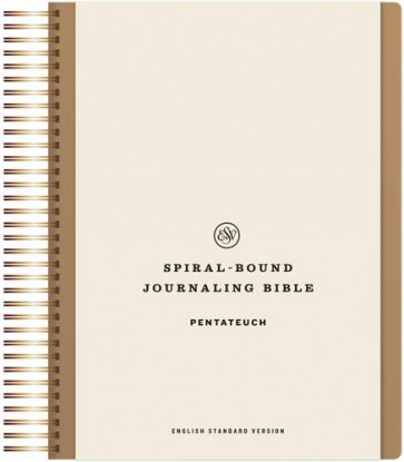 ESV Spiral-Bound Journaling Bible, Pentateuch (Hardcover) - Hardcover