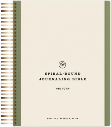 ESV Spiral-Bound Journaling Bible, History (Hardcover) - Hardcover
