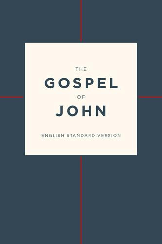 ESV Gospel of John (Paperback, Cross Design) - Softcover Multicolor
