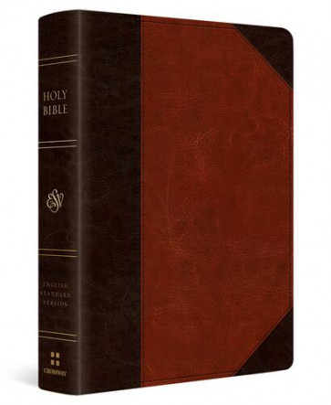 ESV Reader's Bible (TruTone, Brown/Cordovan, Portfolio Design) - Imitation Leather With ribbon marker(s)