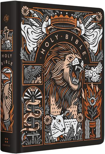 ESV Journaling Study Bible, Artist Series (Hardcover, Joshua Noom, The Lion and the Lamb) - Hardcover With ribbon marker(s)