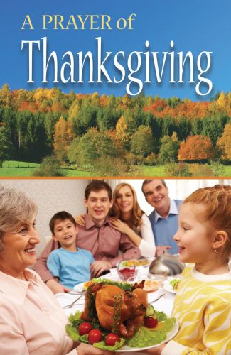 A Prayer of Thanksgiving (ATS)  - Pamphlet