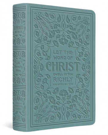 ESV Illuminated™ Bible, Art Journaling Edition (TruTone, Paris Sky, Colossians 3:16 Design) - Imitation Leather With ribbon marker(s)