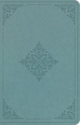 ESV Premium Gift Bible (TruTone, Paris Sky, Fleur-de-lis Design) - Imitation Leather