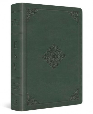 ESV Study Bible, Personal Size (TruTone, Quiet Forest, Ornament Design) - Imitation Leather With ribbon marker(s)