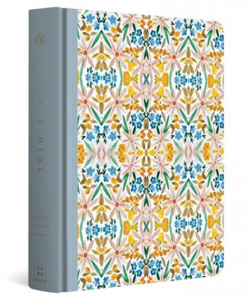 ESV Single Column Journaling Bible, Artist Series (Cloth over Board, Jessica Dennis Bush, Flourish) - Hardcover With ribbon marker(s)