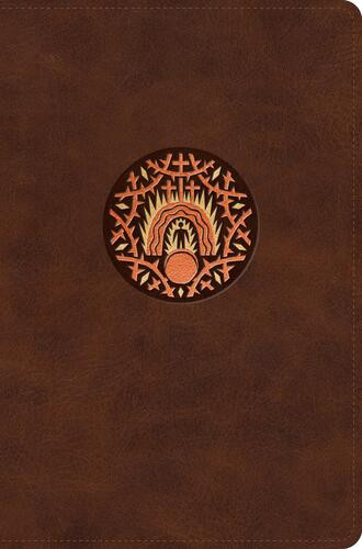 ESV The Biggest Story Holy Bible for Kids (TruTone, Brown, Living Hope Design, Thumb Indexed) - Imitation Leather With ribbon marker(s)