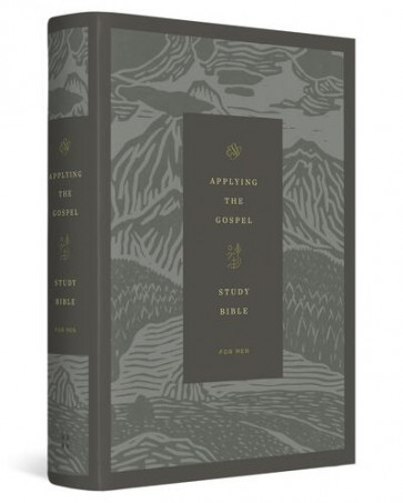 ESV Applying the Gospel Study Bible for Men (Hardcover) - Hardcover With ribbon marker(s)