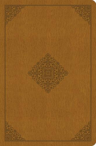 ESV Value Compact Bible (TruTone, Goldenrod, Ornament Design) - Imitation Leather