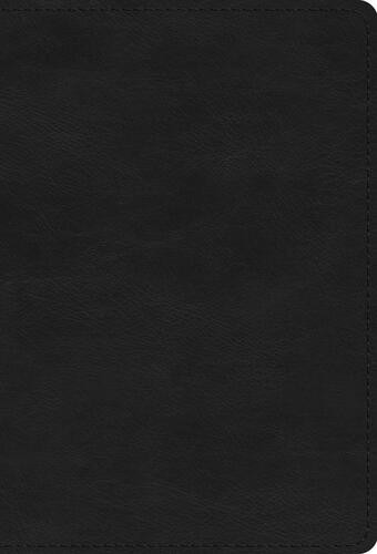 ESV Large Print Compact Bible, Red Letter (TruTone, Black) - Imitation Leather With ribbon marker(s)