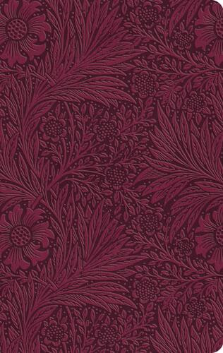 ESV Value Thinline Bible (TruTone, Raspberry, Floral Design) - Imitation Leather