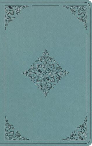 ESV Value Thinline Bible (TruTone, Paris Sky, Fleur-de-lis Design) - Imitation Leather