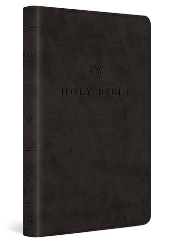 ESV Premium Church Bible, Red Letter (TruTone, Black) - Imitation Leather With ribbon marker(s)