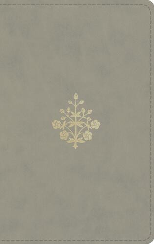 ESV Thinline Bible, Red Letter (TruTone, Stone, Branch Design) - Imitation Leather With ribbon marker(s)