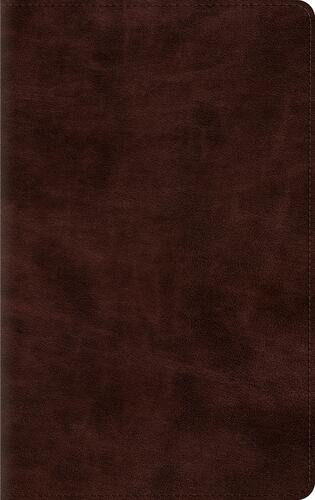 ESV Thinline Bible, Red Letter (TruTone, Espresso) - Imitation Leather Multicolor With ribbon marker(s)