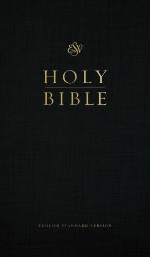 ESV Church Bible, Large Print, Red Letter (Hardcover, Black) - Hardcover