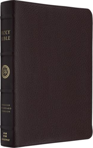 ESV Heirloom Bible, Coram Deo: Thinline Edition (Calfskin, Mahogany) - Genuine Leather With ribbon marker(s)