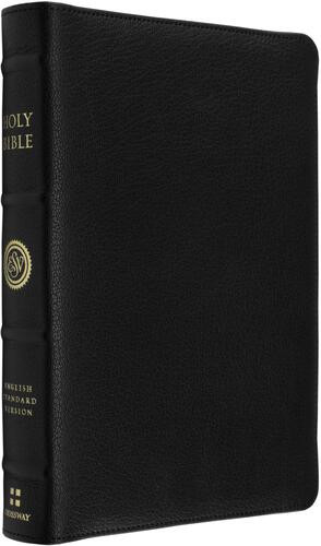ESV Heirloom Bible, Coram Deo: Thinline Edition (Goatskin, Black, Full Yapp) - Genuine Leather With ribbon marker(s)