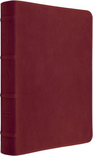 ESV Heirloom Bible, Coram Deo: Thinline Edition (Cowhide, Carmine Red) - Genuine Leather With ribbon marker(s)