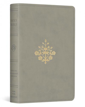 ESV Vest Pocket New Testament with Psalms and Proverbs, Red Letter (TruTone, Stone, Branch Design) - Imitation Leather