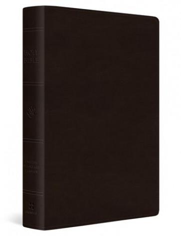 ESV Giant Print Thinline Bible, Red Letter (TruTone, Deep Brown) - Imitation Leather With ribbon marker(s)
