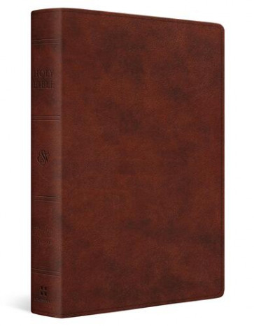 ESV Giant Print Personal Size Bible (TruTone, Chestnut) - Imitation Leather With ribbon marker(s)
