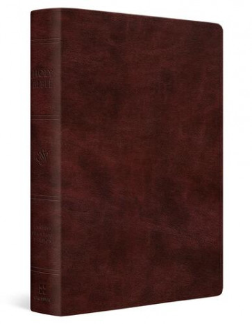 ESV Giant Print Personal Size Bible, Red Letter (TruTone, Mahogany) - Imitation Leather With ribbon marker(s)