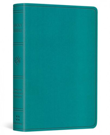 ESV Vest Pocket New Testament with Psalms and Proverbs, Red Letter (TruTone, Teal) - Imitation Leather