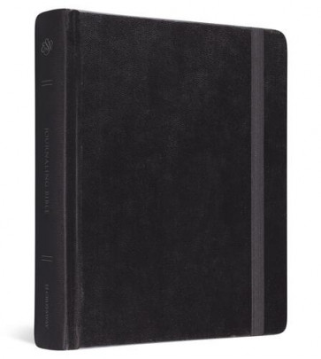 ESV Journaling Bible (Original, Black) - Hardcover With ribbon marker(s)