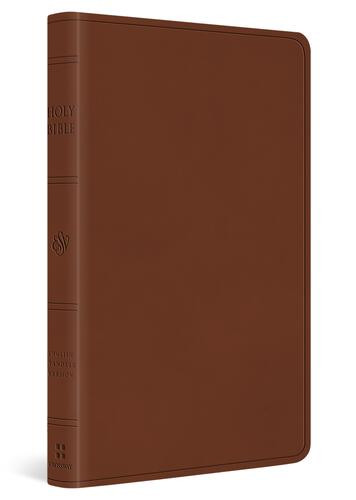 ESV Large Print Value Thinline Bible (TruTone, Camel) - Imitation Leather