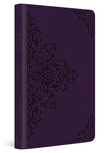 ESV Large Print Value Thinline Bible (TruTone, Lavender, Filigree Design) - Imitation Leather