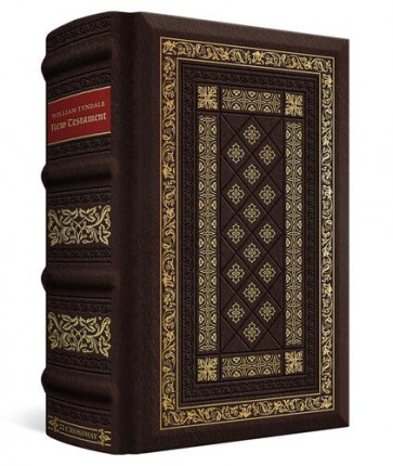 William Tyndale New Testament, 500th Anniversary Edition (Leather over Board) - Genuine Leather With ribbon marker(s)