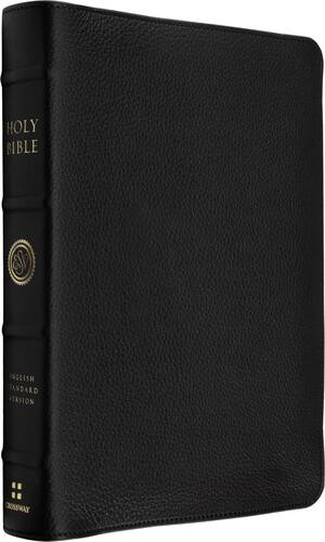 ESV Heirloom Bible, Gratia: Large Print Thinline Reference Edition (Goatskin, Black) - Genuine Leather With ribbon marker(s)