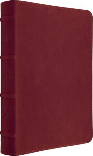 ESV Heirloom Bible, Gratia: Large Print Thinline Reference Edition (Cowhide, Carmine Red) - Genuine Leather With ribbon marker(s)