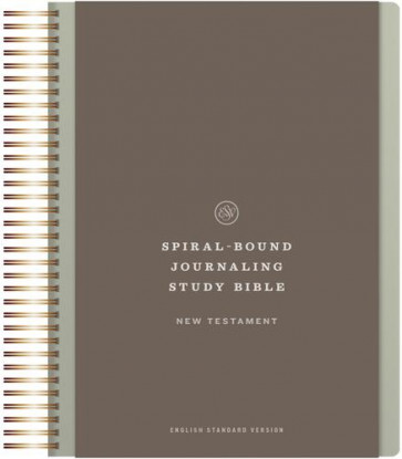 ESV Spiral-Bound Journaling Study Bible, New Testament (Hardcover) - Hardcover