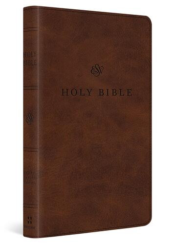 ESV Premium Church Bible, Red Letter (TruTone, Brown) - Imitation Leather With ribbon marker(s)