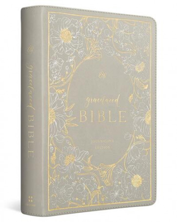 ESV GraceLaced Bible, Journaling Edition (Artwork by Ruth Chou Simons) (TruTone, Morning Mist) - Imitation Leather With ribbon marker(s)