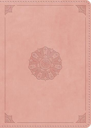 ESV New Testament, Large Print (TruTone, Blush Rose, Emblem Design) - Imitation Leather With ribbon marker(s)