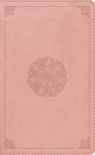 ESV Pocket Bible (TruTone, Blush Rose, Emblem Design) - Imitation Leather With ribbon marker(s)