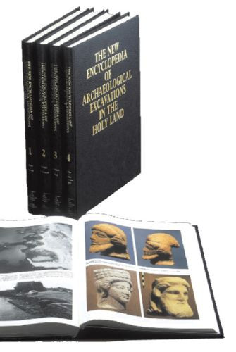 New Encyclopedia of Archaeological Excavations in the Holy Land, Volumes 1-4 - Hardcover Cloth over boards