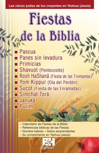 Fiestas de la Biblia - Pamphlet