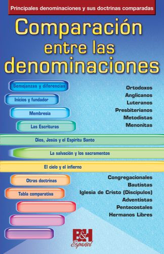 Comparación entre las denominaciones - Pamphlet