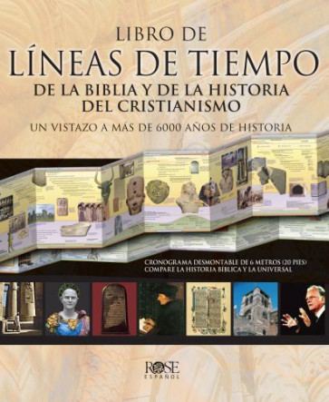 Libro de líneas de tiempo de la Biblia y de la historia del Cristianismo - Hardcover Cloth over boards