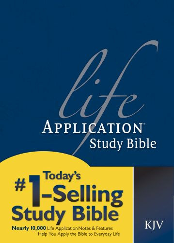 KJV Life Application Study Bible, Second Edition (Red Letter, Hardcover) - Hardcover With printed dust jacket