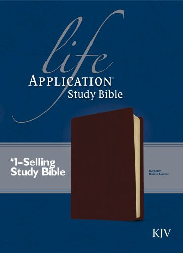 KJV Life Application Study Bible, Second Edition (Red Letter, Bonded Leather, Burgundy/maroon) - Bonded Leather Burgundy With ribbon marker(s)