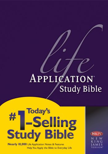 NKJV Life Application Study Bible, Second Edition (Red Letter, Hardcover) - Hardcover With printed dust jacket