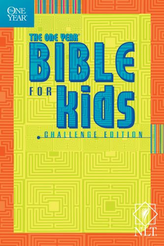 One Year Bible for Kids, Challenge Edition NLT - Softcover